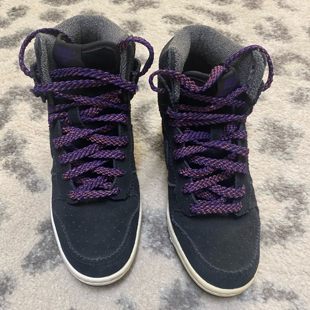 Nike Dunk Sky High wedge sneakers